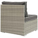 Repose Outdoor Patio Armless Chair - view 8