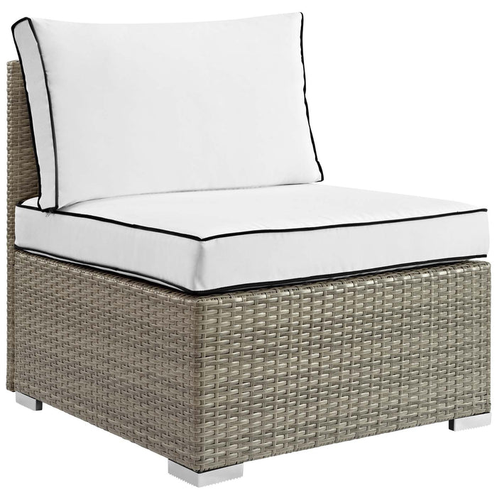 Repose Outdoor Patio Armless Chair - view 14