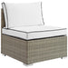 Repose Outdoor Patio Armless Chair - view 14