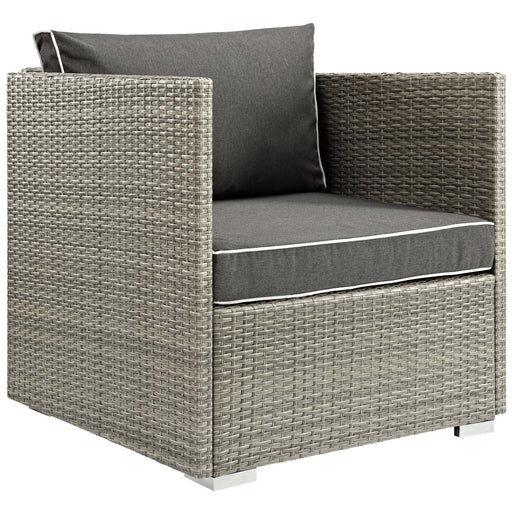 Modway Repose Outdoor Patio Armchair Living Room Furniture - View 19