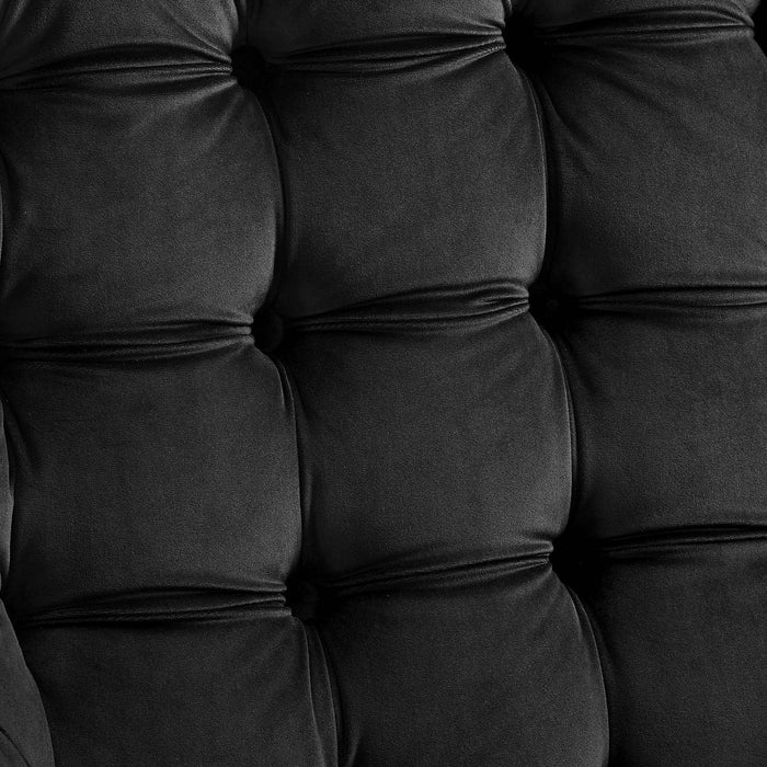 Modway Suggest Button Tufted Performance Velvet Lounge Chair Living Room Furniture - View 11