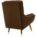 Modway Suggest Button Tufted Performance Velvet Lounge Chair Living Room Furniture - View 13