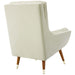 Modway Suggest Button Tufted Performance Velvet Lounge Chair Living Room Furniture - View 24
