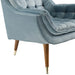 Modway Suggest Button Tufted Performance Velvet Lounge Chair Living Room Furniture - View 32