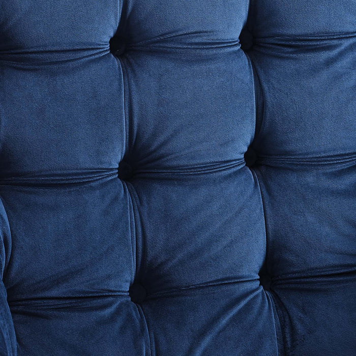 Modway Suggest Button Tufted Performance Velvet Lounge Chair Living Room Furniture - View 38