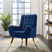 Modway Suggest Button Tufted Performance Velvet Lounge Chair Living Room Furniture - View 34