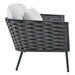 Stance Outdoor Patio Aluminum Loveseat - view 12