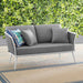 Stance Outdoor Patio Aluminum Loveseat - view 15