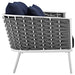 Stance Outdoor Patio Aluminum Loveseat - view 22