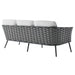 Stance Outdoor Patio Aluminum Sofa - view 6