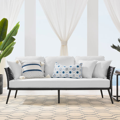 Stance Outdoor Patio Aluminum Sofa - Modway \outdoor\sofas & sectionals