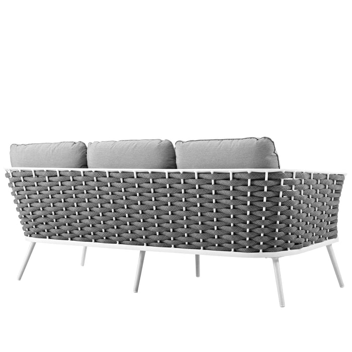 Stance Outdoor Patio Aluminum Sofa - view 11