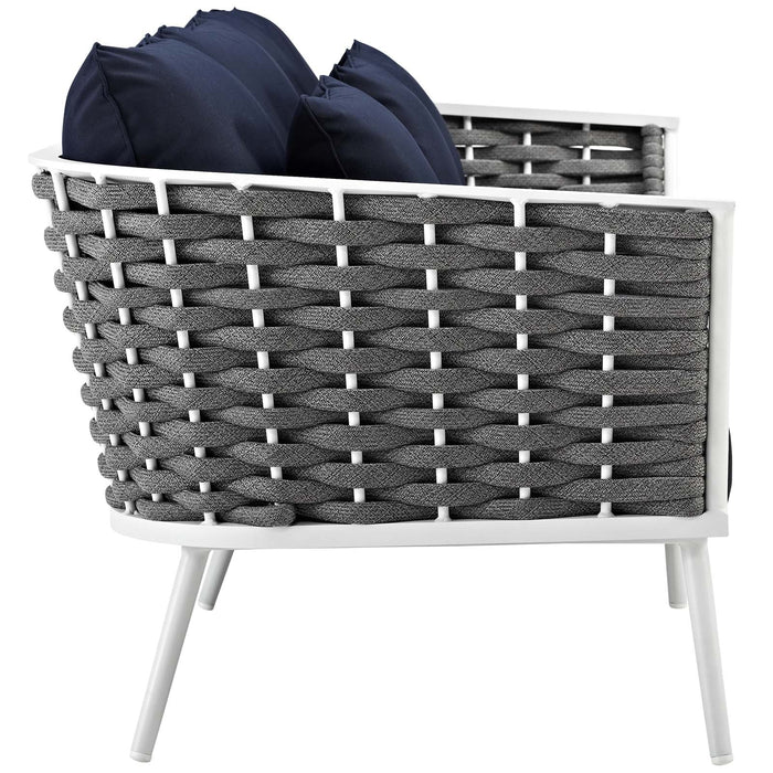 Stance Outdoor Patio Aluminum Sofa - view 15