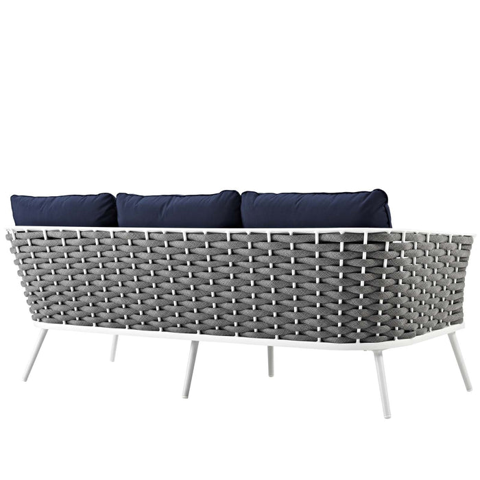 Stance Outdoor Patio Aluminum Sofa - view 16