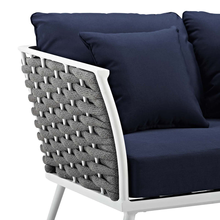 Stance Outdoor Patio Aluminum Sofa - view 17
