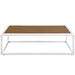 Stance 3 Piece Outdoor Aluminum Sectional Sofa Set by Modway - control panel detail
