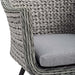 Endeavor Outdoor Patio Wicker Rattan Dining Armchair - view 6