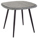 Endeavor 36" Outdoor Patio Wicker Rattan Dining Table - alternate angle view