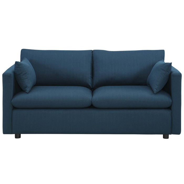 Activate Upholstered Fabric Sofa Azure EEI-3044-AZU