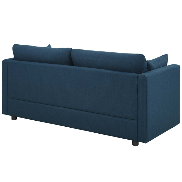 Activate Modern Upholstered Fabric Sofa – Cozy Design with Dense Foam, Easy Assembly, and Shipping!