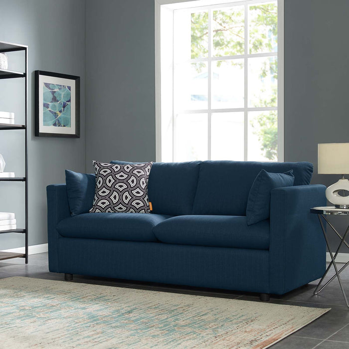 Activate Modern Upholstered Fabric Sofa – Cozy Design with Dense Foam, Easy Assembly, and Shipping!