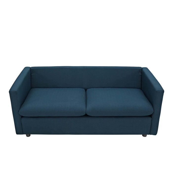 Activate Modern Upholstered Fabric Sofa – Cozy Design with Dense Foam, Easy Assembly, and Shipping!