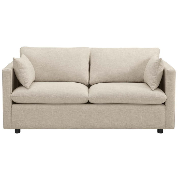 Activate Modern Upholstered Fabric Sofa – Cozy Design with Dense Foam, Easy Assembly, and Shipping!