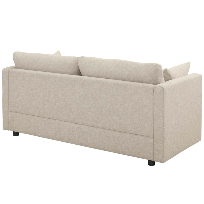 Activate Modern Upholstered Fabric Sofa – Cozy Design with Dense Foam, Easy Assembly, and Shipping!