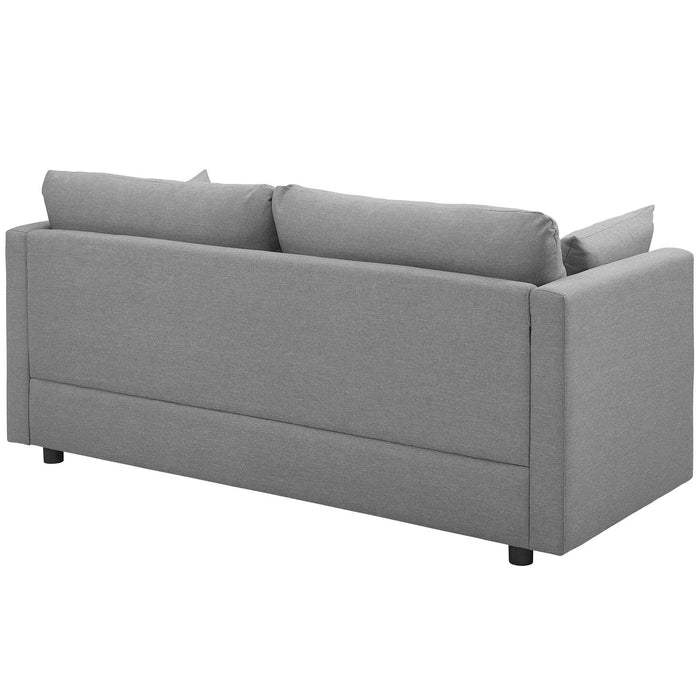 Activate Modern Upholstered Fabric Sofa – Cozy Design with Dense Foam, Easy Assembly, and Shipping!