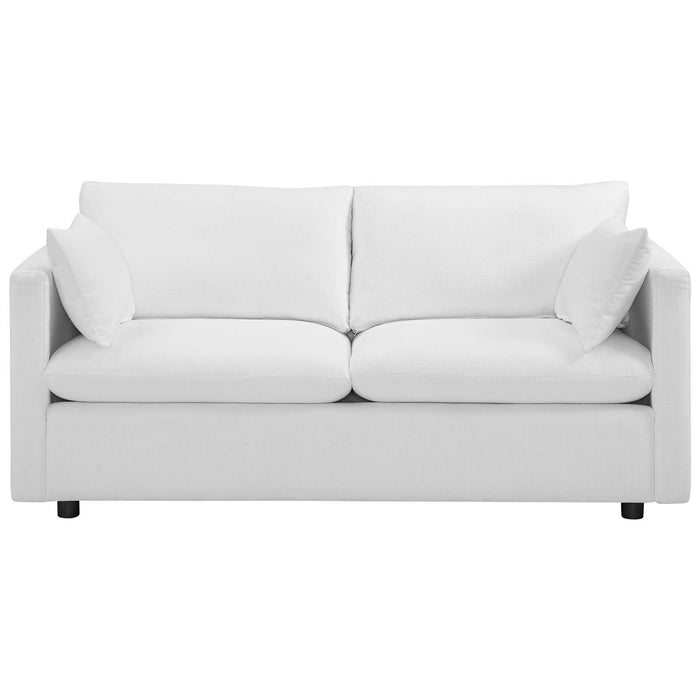 Activate Modern Upholstered Fabric Sofa – Cozy Design with Dense Foam, Easy Assembly, and Shipping!
