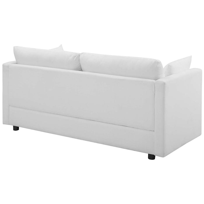 Activate Modern Upholstered Fabric Sofa – Cozy Design with Dense Foam, Easy Assembly, and Shipping!