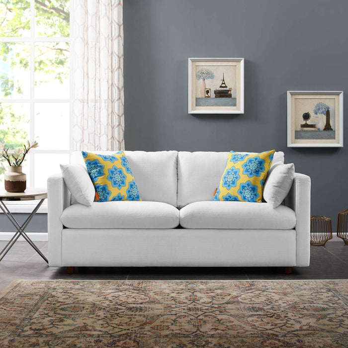 Activate Modern Upholstered Fabric Sofa – Cozy Design with Dense Foam, Easy Assembly, and Shipping!