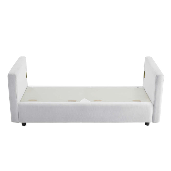 Activate Modern Upholstered Fabric Sofa – Cozy Design with Dense Foam, Easy Assembly, and Shipping!