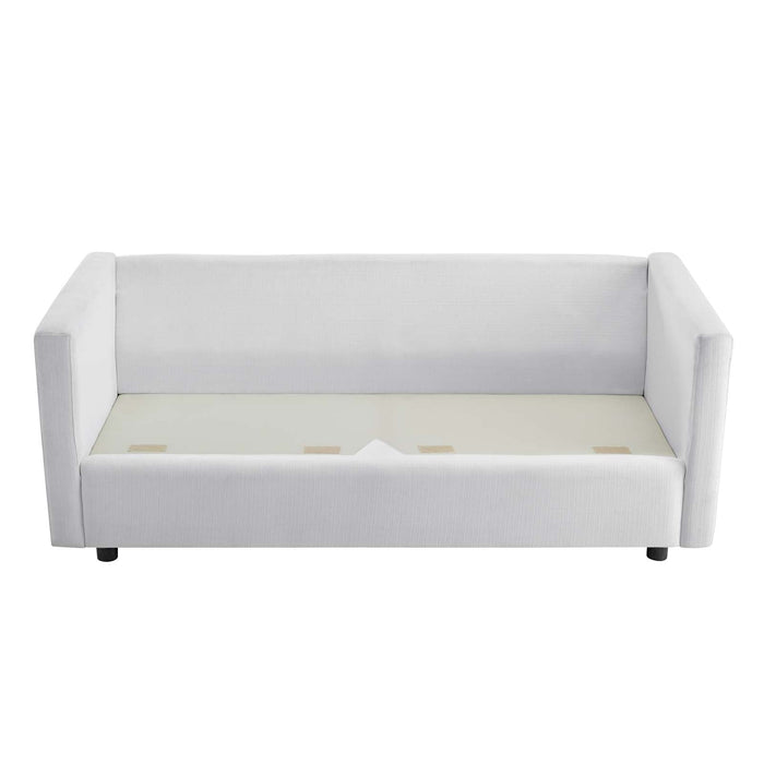 Activate Modern Upholstered Fabric Sofa – Cozy Design with Dense Foam, Easy Assembly, and Shipping!