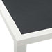 Stance 90.5" Outdoor Patio Aluminum Dining Table - view 6
