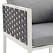 Stance Outdoor Patio Aluminum Dining Armchair - view 6
