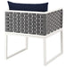 Stance Outdoor Patio Aluminum Dining Armchair - view 11