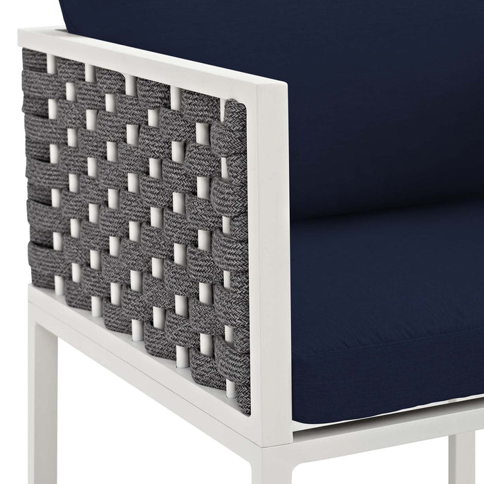 Stance Outdoor Patio Aluminum Dining Armchair - view 12