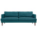 Agile Upholstered Fabric Sofa - in lifestyle setting