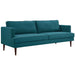 Agile Upholstered Fabric Sofa - alternate angle view