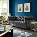 Modway Heritage Performance Velvet Sofa - Elegant Chesterfield Design... Living Room Furniture - Lifestyle View