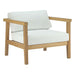 Bayport 4 Piece Outdoor Patio Teak Set outdoor patio furniture set detail close-up