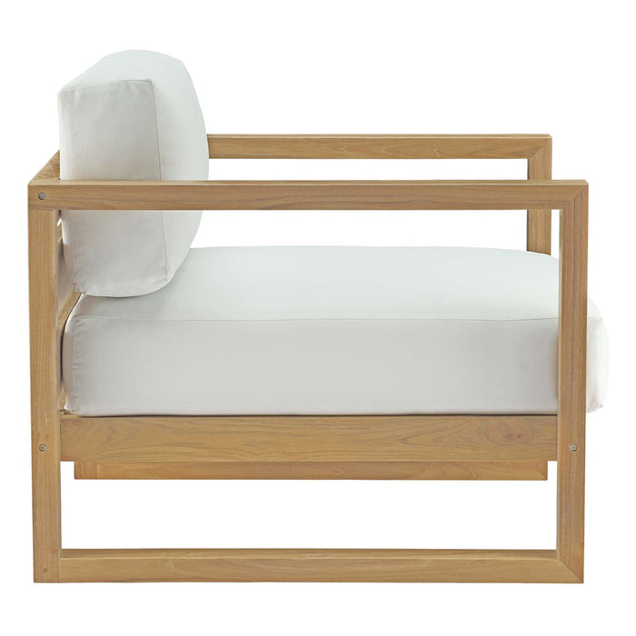 Upland 3 Piece Outdoor Patio Teak Set - view 5