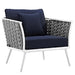 Stance 4 Piece Outdoor Patio Aluminum Sectional Sofa Set by Modway - view 27