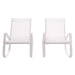 Modway Traveler Rocking Lounge Chair Outdoor Patio Mesh Sling Set of 2 Living Room Furniture - View 10