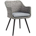 Endeavor Dining Armchair Outdoor Patio Wicker Rattan Set of 2 - detail close-up