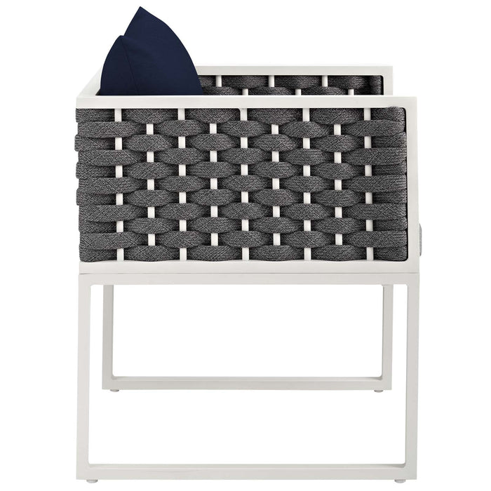 Modway Stance 7 Piece Outdoor Patio Aluminum Dining Set - View 12
