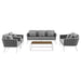 Stance 5 Piece Outdoor Aluminum Sectional Sofa Set by Modway - control panel detail