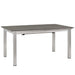 Shore 7 Piece Outdoor Patio Aluminum Dining Set - view 5