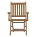 Marina 7 Piece Outdoor Patio Teak Dining Set outdoor patio dining set angle view